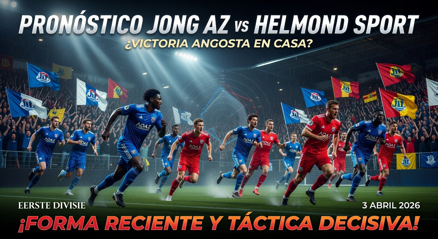Jong AZ vs Helmond Sport Pronóstico / Prediction