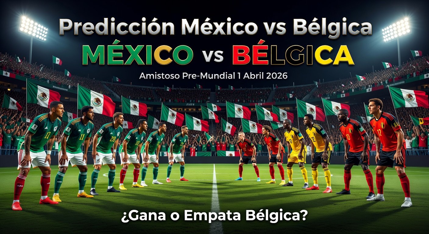 Mexico vs Belgium Pronóstico / Prediction