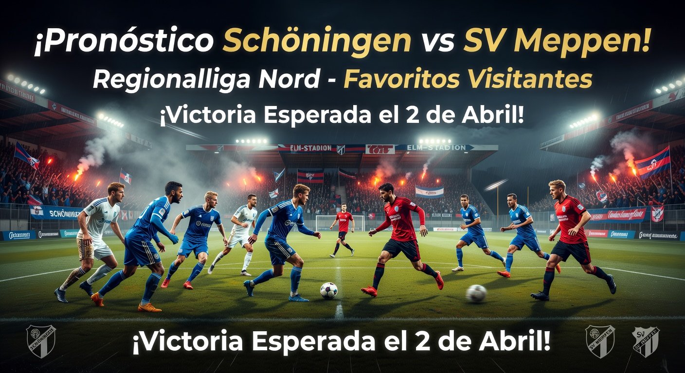 Schöningen vs SV Meppen Pronóstico / Prediction