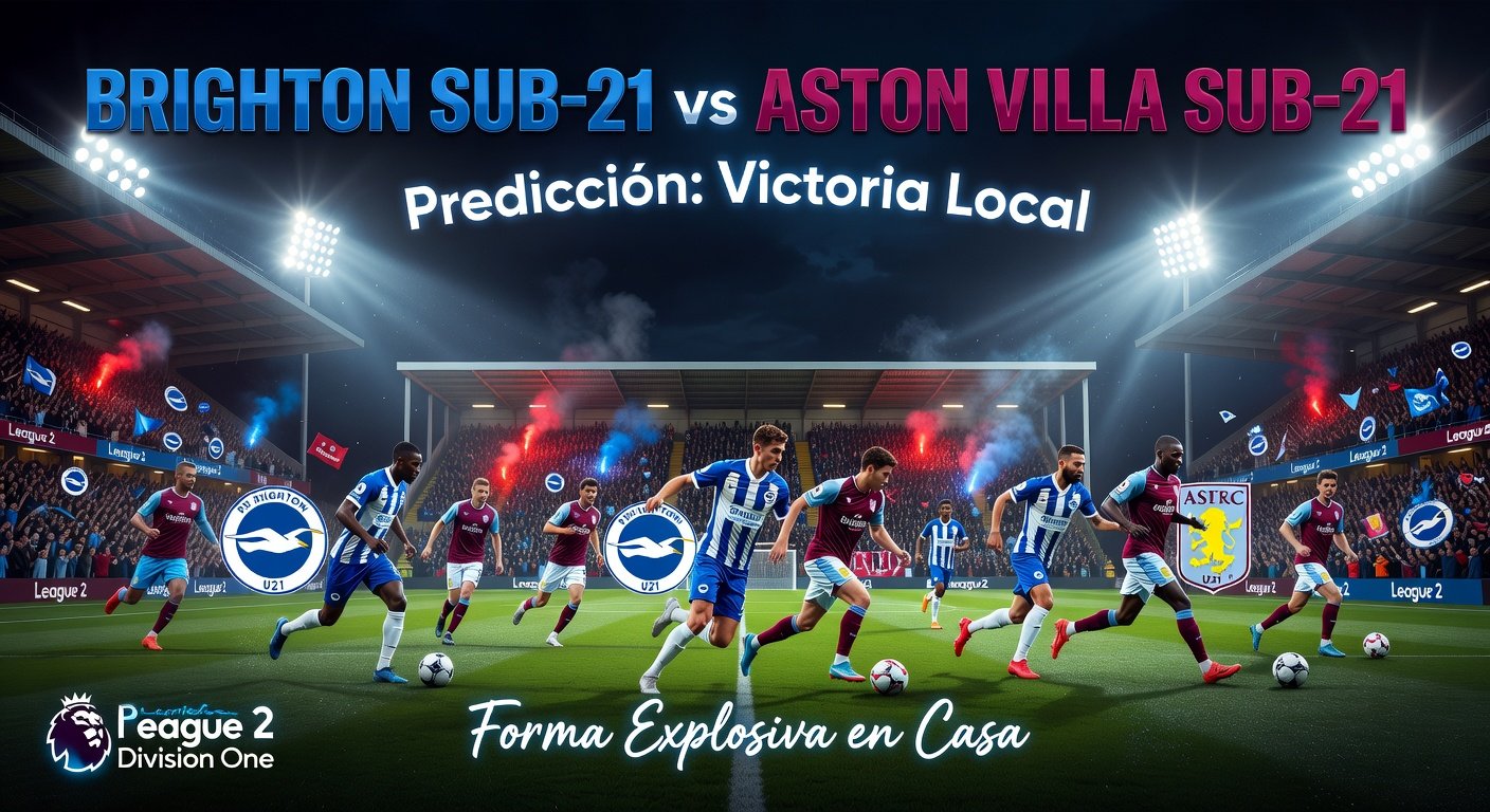Brighton U21 vs Aston Villa U21 Pronóstico / Prediction