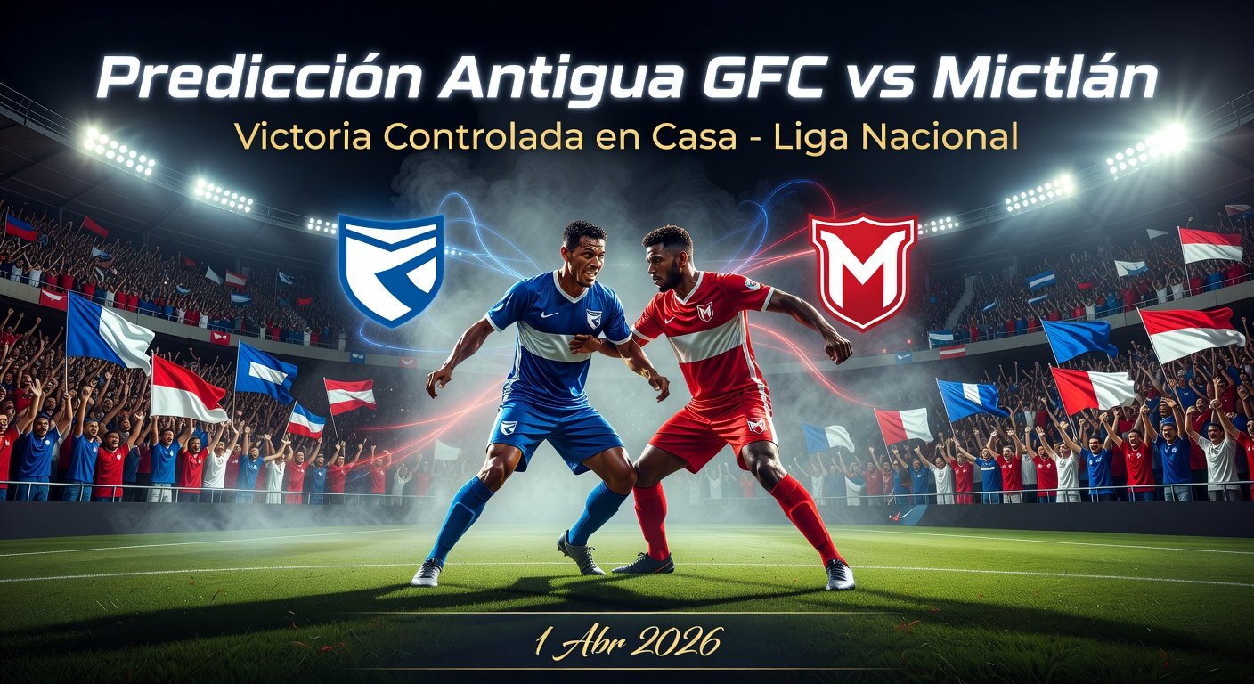 Antigua GFC vs Mictlán Pronóstico / Prediction