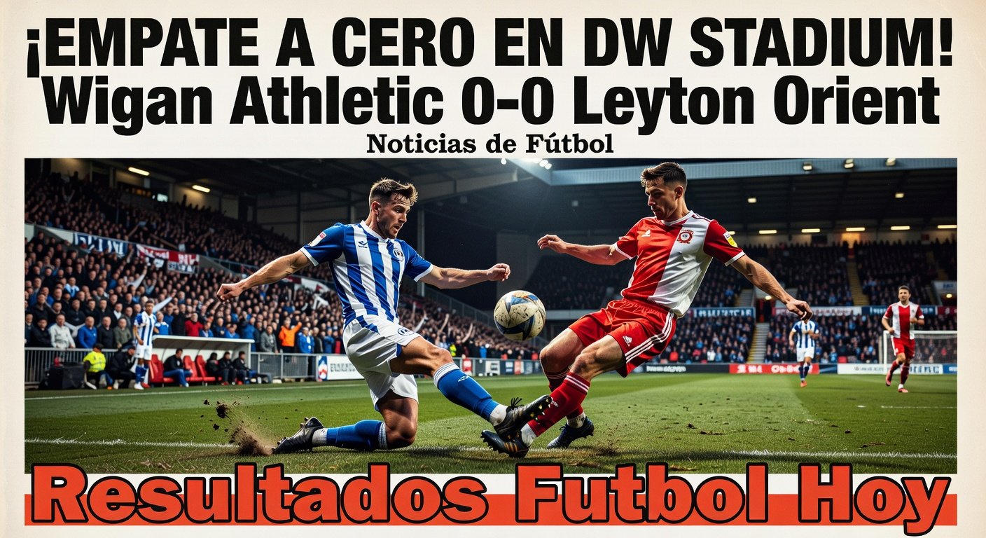 Wigan Athletic vs Leyton Orient - English League One