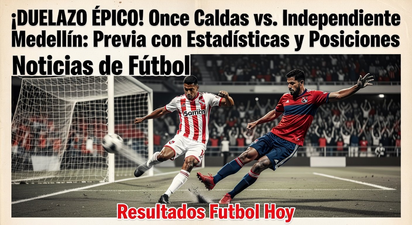 Once Caldas vs Independiente Medellín - Colombian Primera A