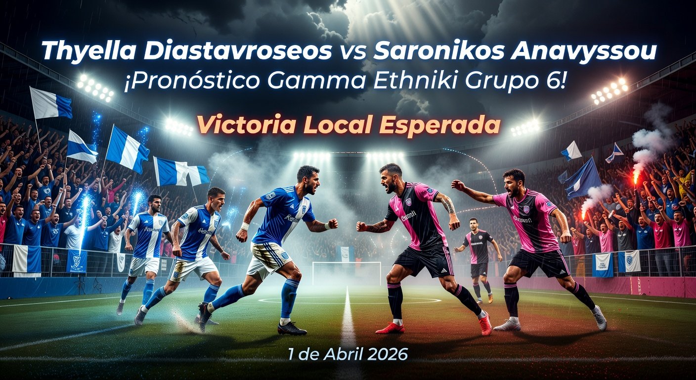 Thyella Diastavroseos vs Saronikos Anavyssou Pronóstico / Prediction