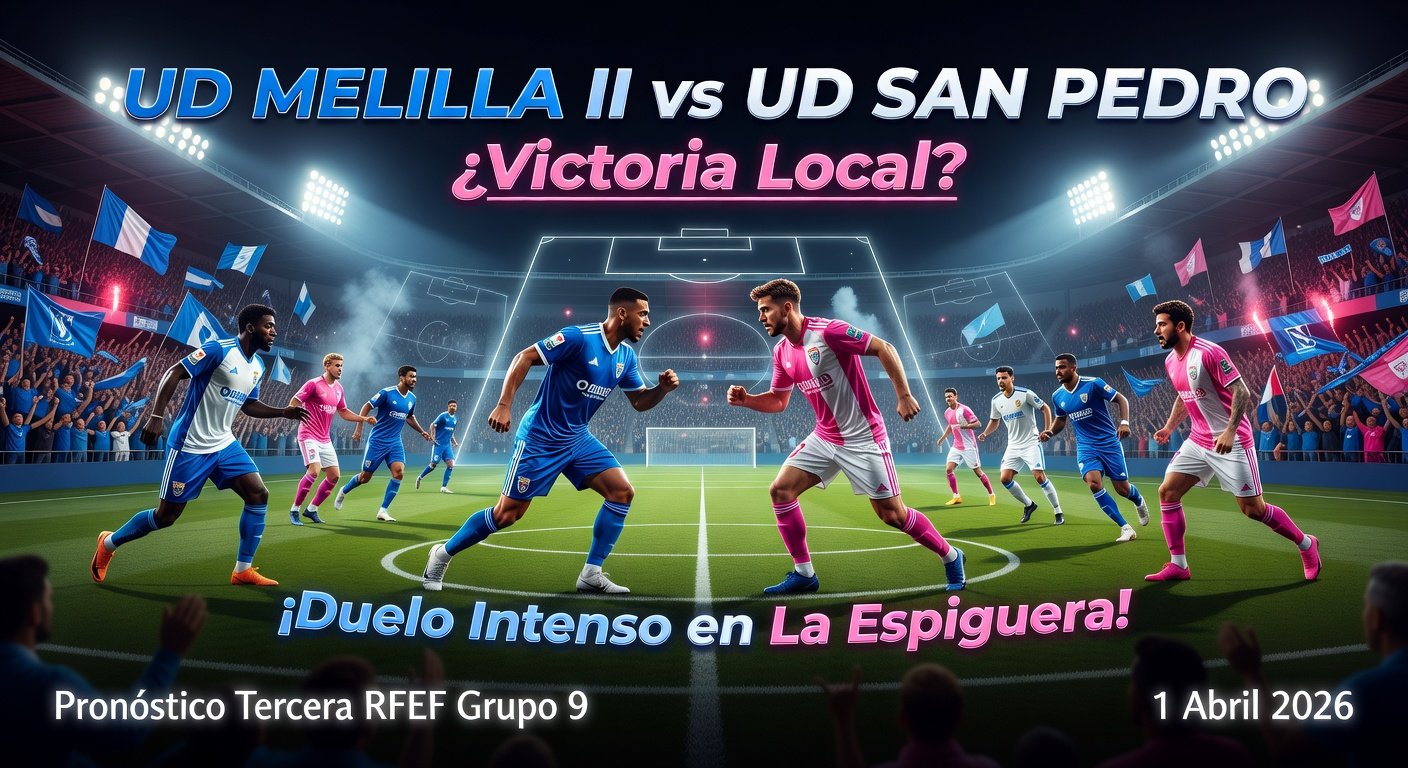 UD Melilla II vs UD San Pedro Pronóstico / Prediction