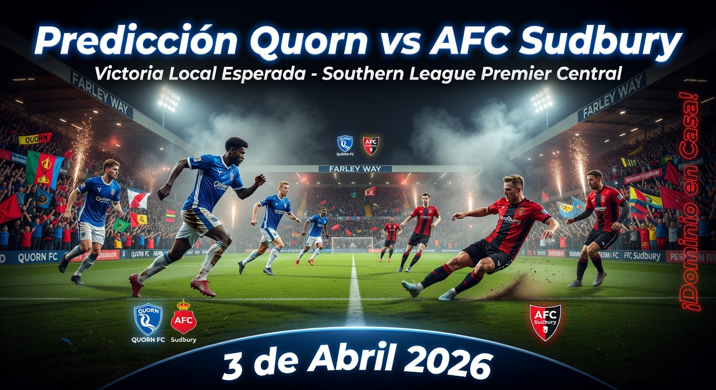 Quorn vs AFC Sudbury Pronóstico / Prediction