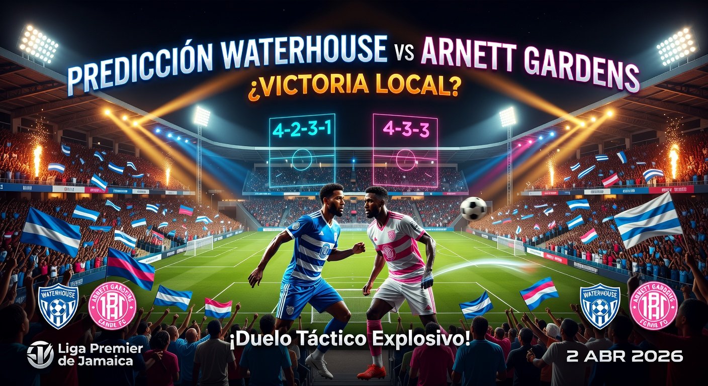 Waterhouse vs Arnett Gardens Pronóstico / Prediction