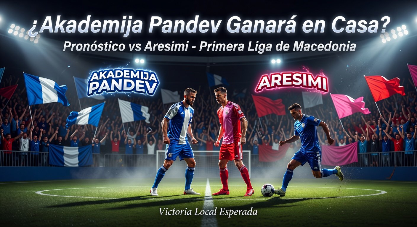 Akademija Pandev vs Aresimi Pronóstico / Prediction