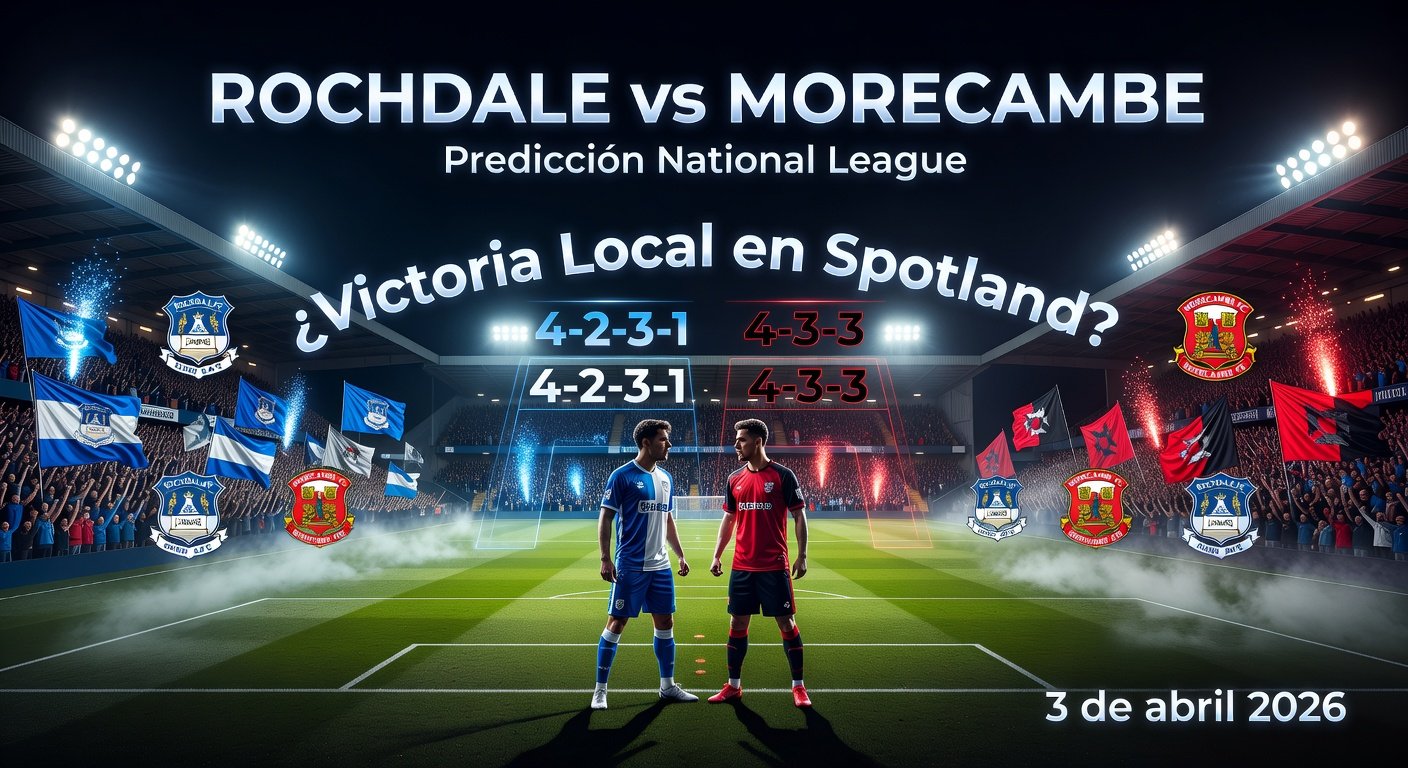 Rochdale vs Morecambe Pronóstico / Prediction