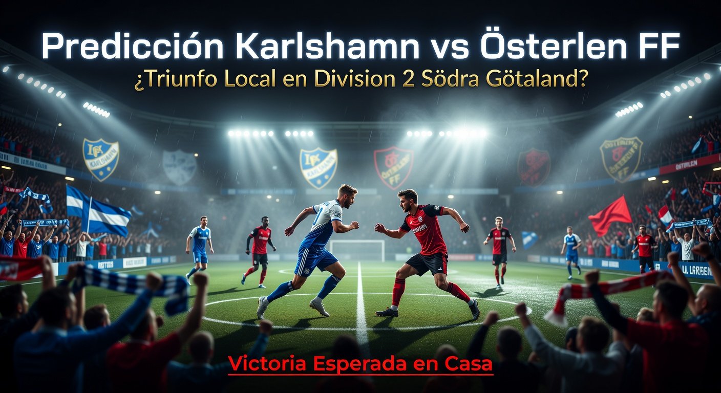 Karlshamn vs Österlen Pronóstico / Prediction