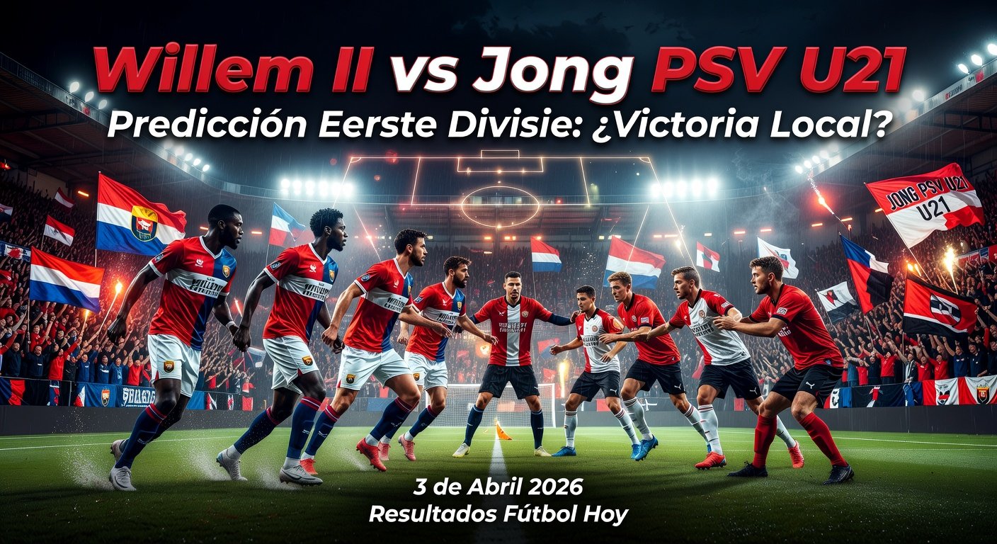 Willem II vs Jong PSV U21 Pronóstico / Prediction