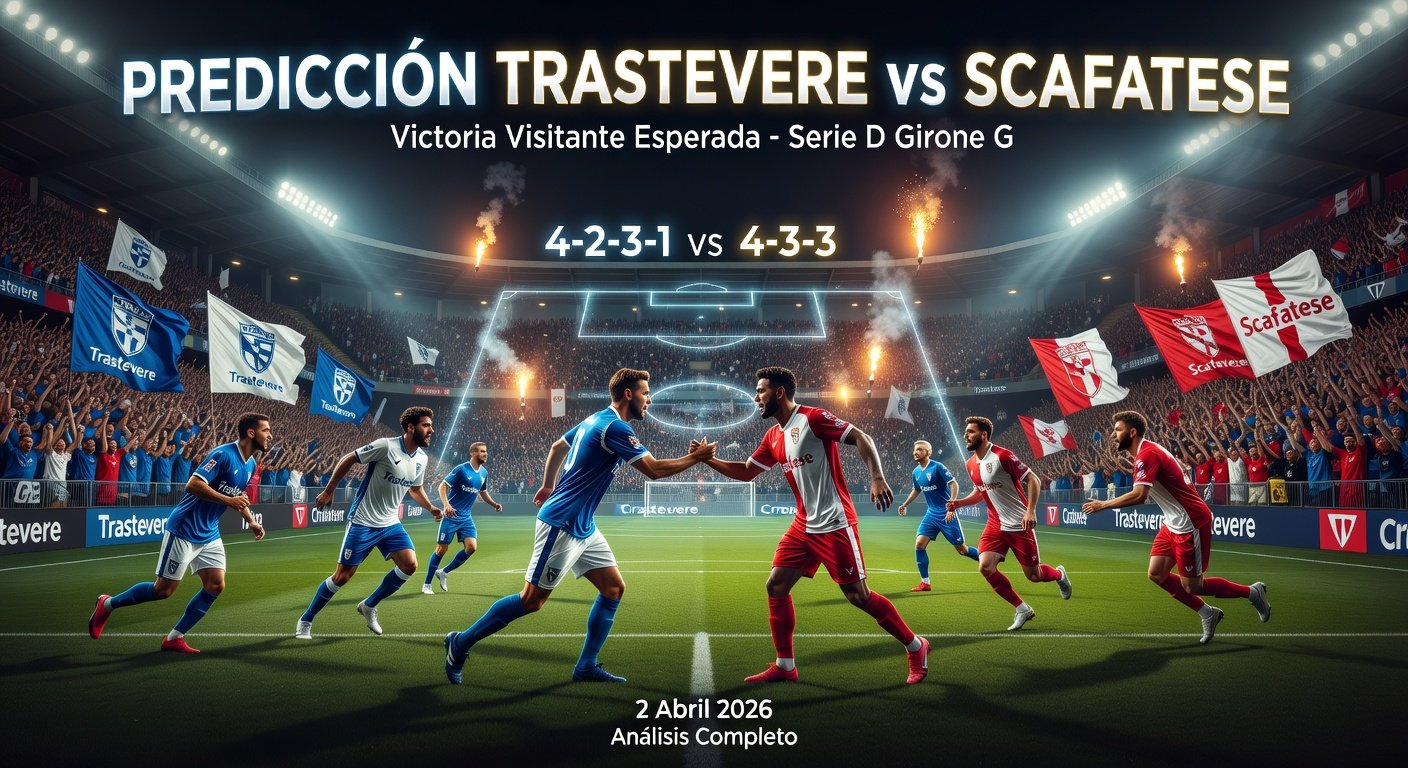 Trastevere vs Scafatese Pronóstico / Prediction