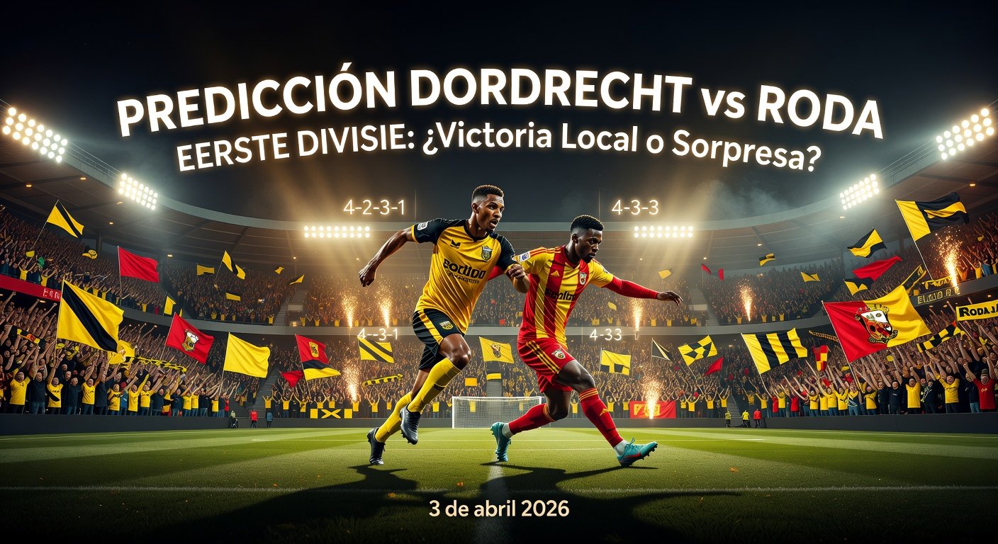 Dordrecht vs Roda Pronóstico / Prediction