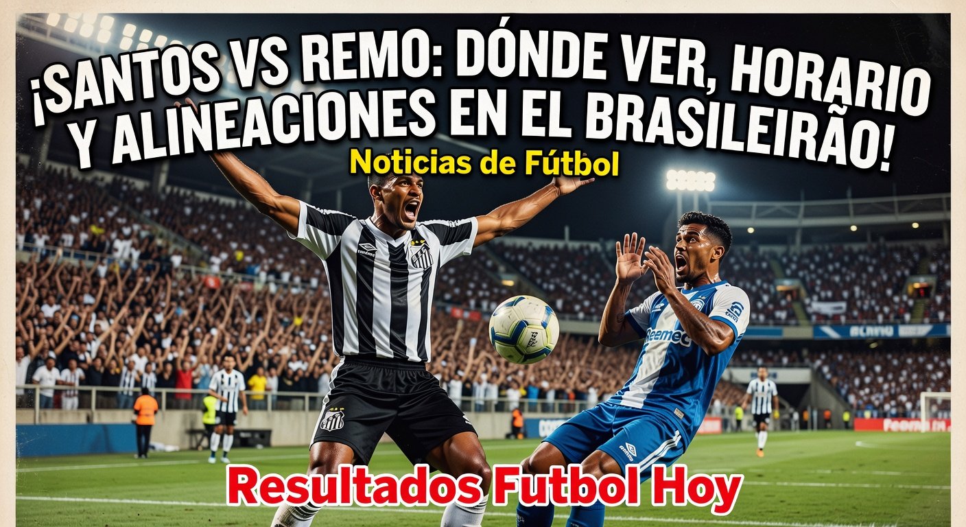 Brazil Serie A: Santos vs Remo