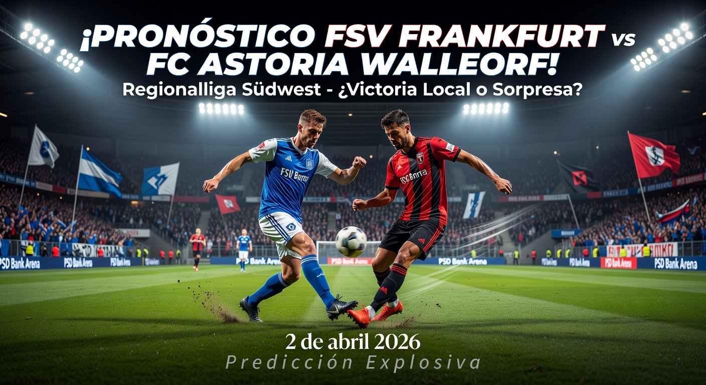 FSV Frankfurt vs FC Astoria Walldorf Pronóstico / Prediction