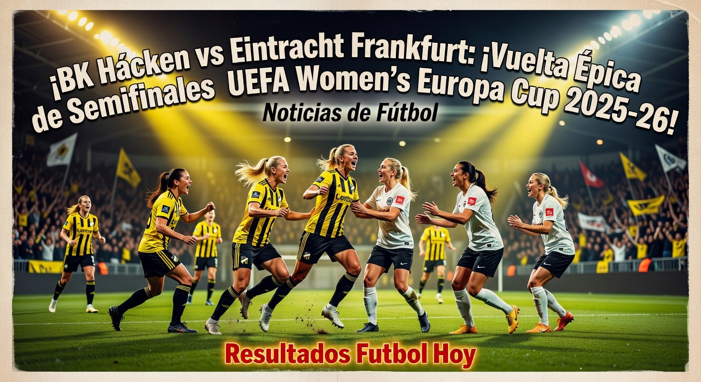 BK Häcken vs Eintracht Frankfurt Women's Europa Cup