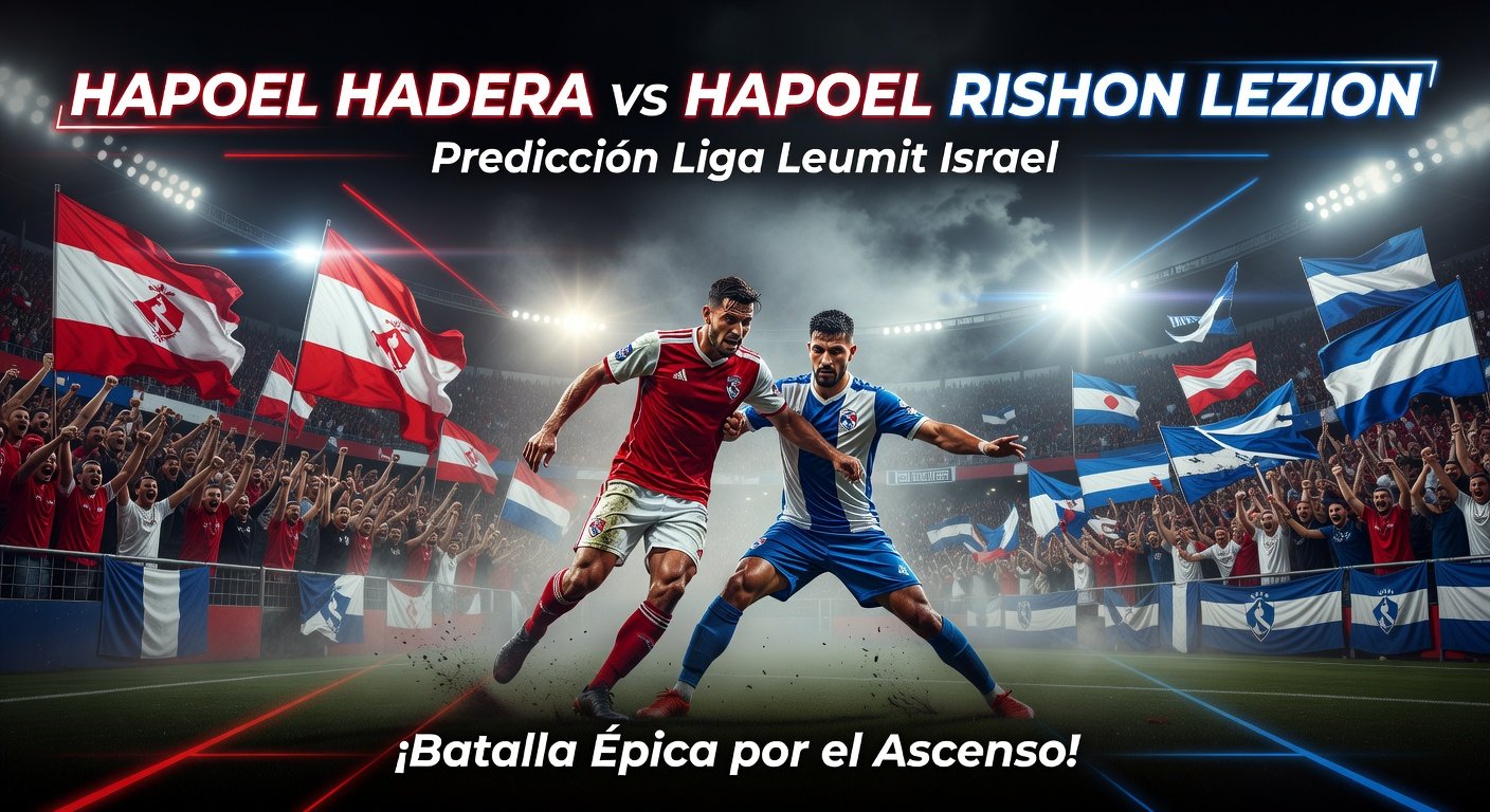 Hapoel Hadera vs Hapoel Rishon LeZion Pronóstico / Prediction