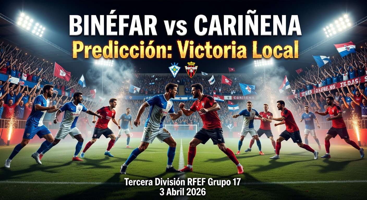 Binéfar vs Cariñena Pronóstico / Prediction
