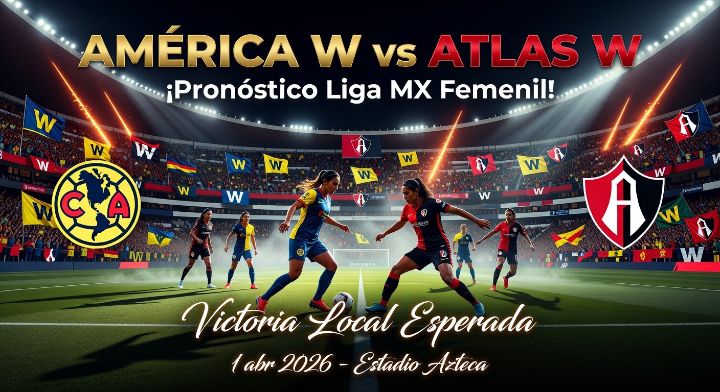 América W vs Atlas W Pronóstico / Prediction