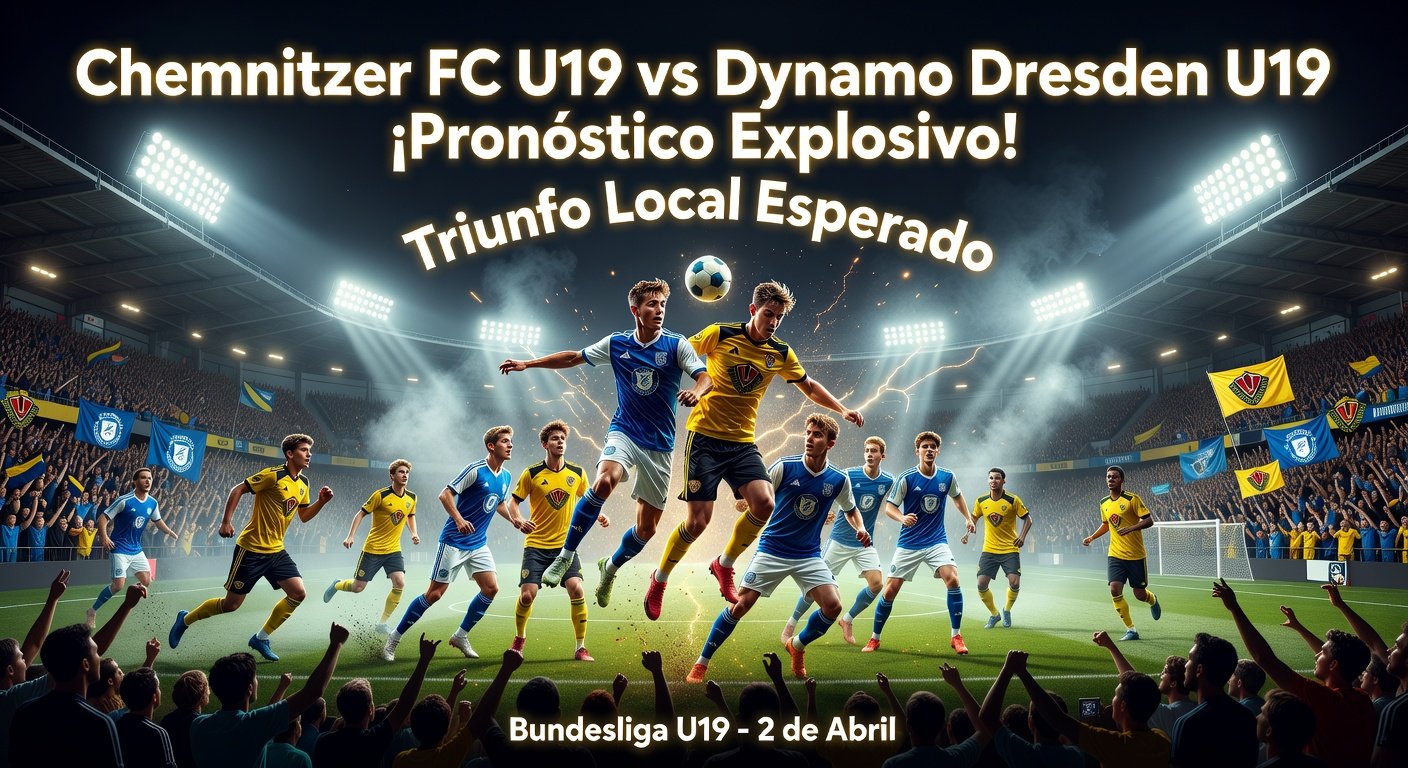 Chemnitzer FC U19 vs Dynamo Dresden U19 Pronóstico / Prediction