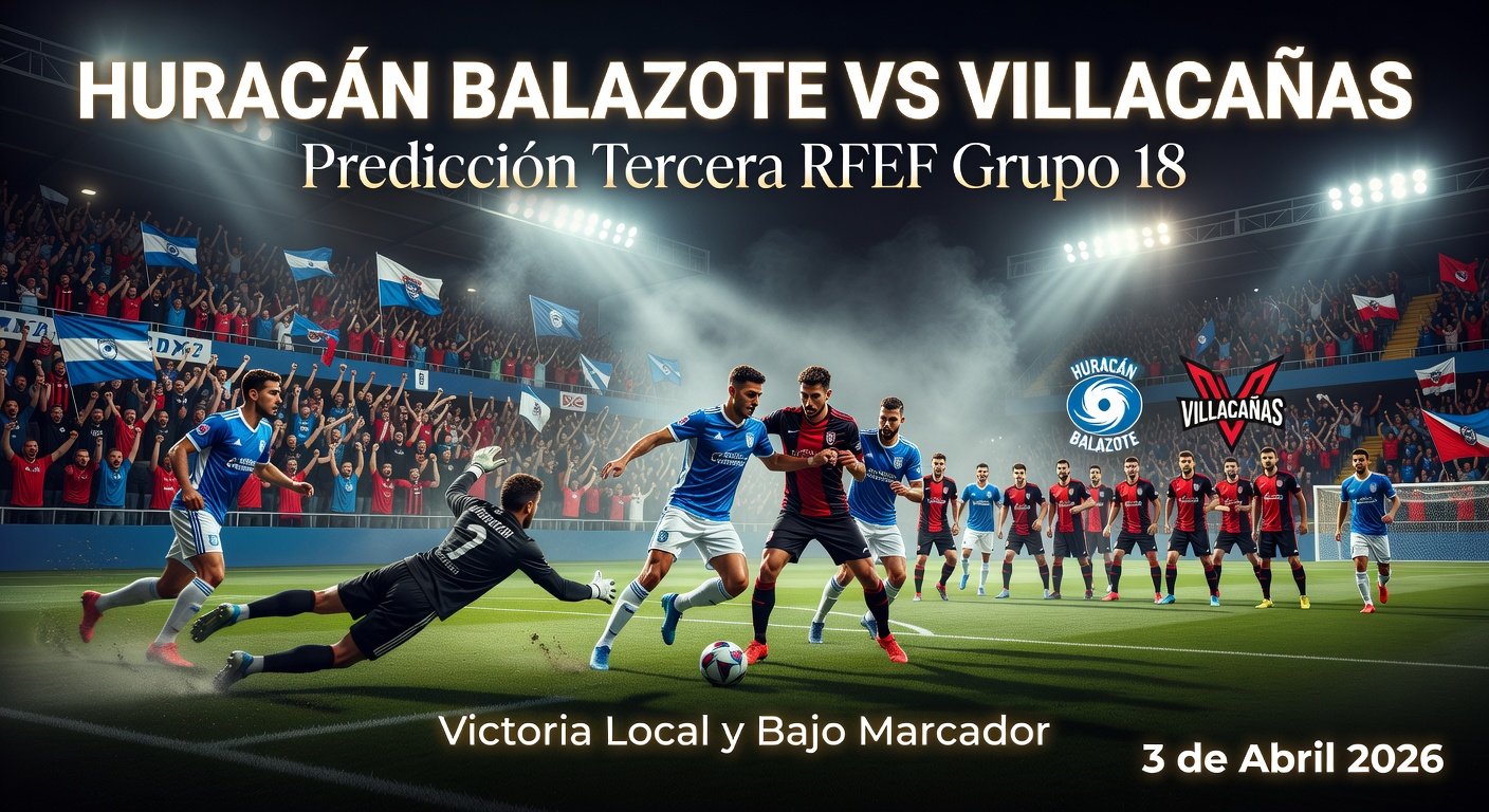 Huracán Balazote vs Villacañas Pronóstico / Prediction