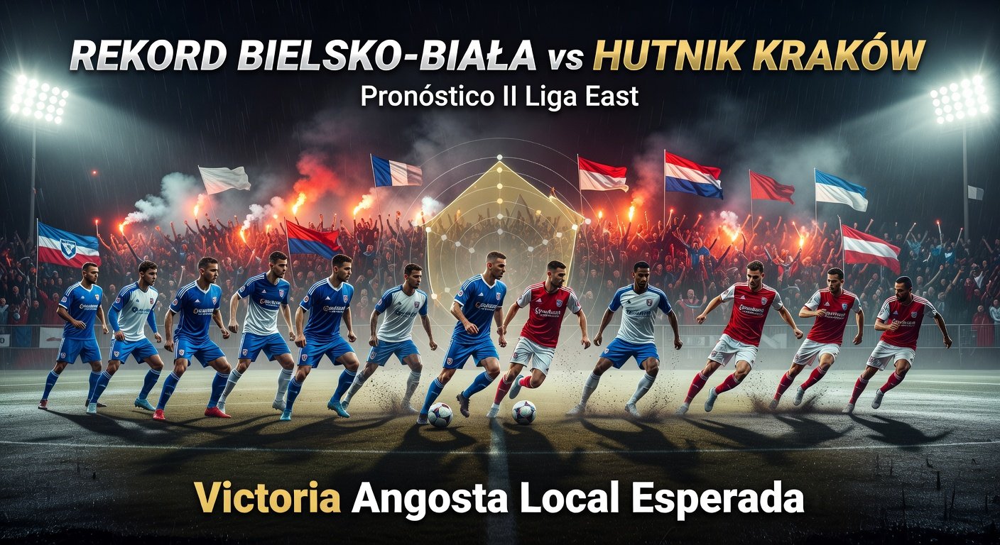 Rekord Bielsko-Biała vs Hutnik Kraków Pronóstico / Prediction