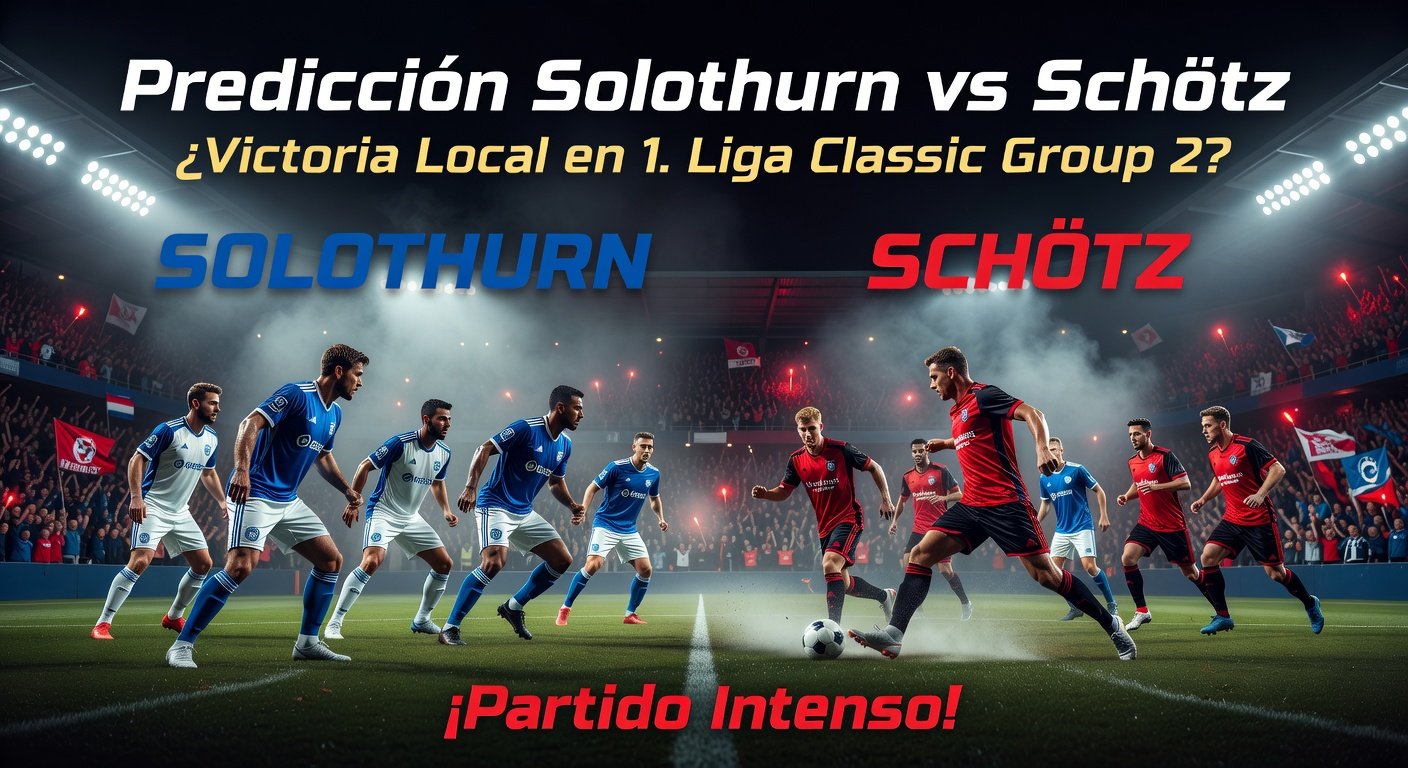 Solothurn vs Schötz Pronóstico / Prediction