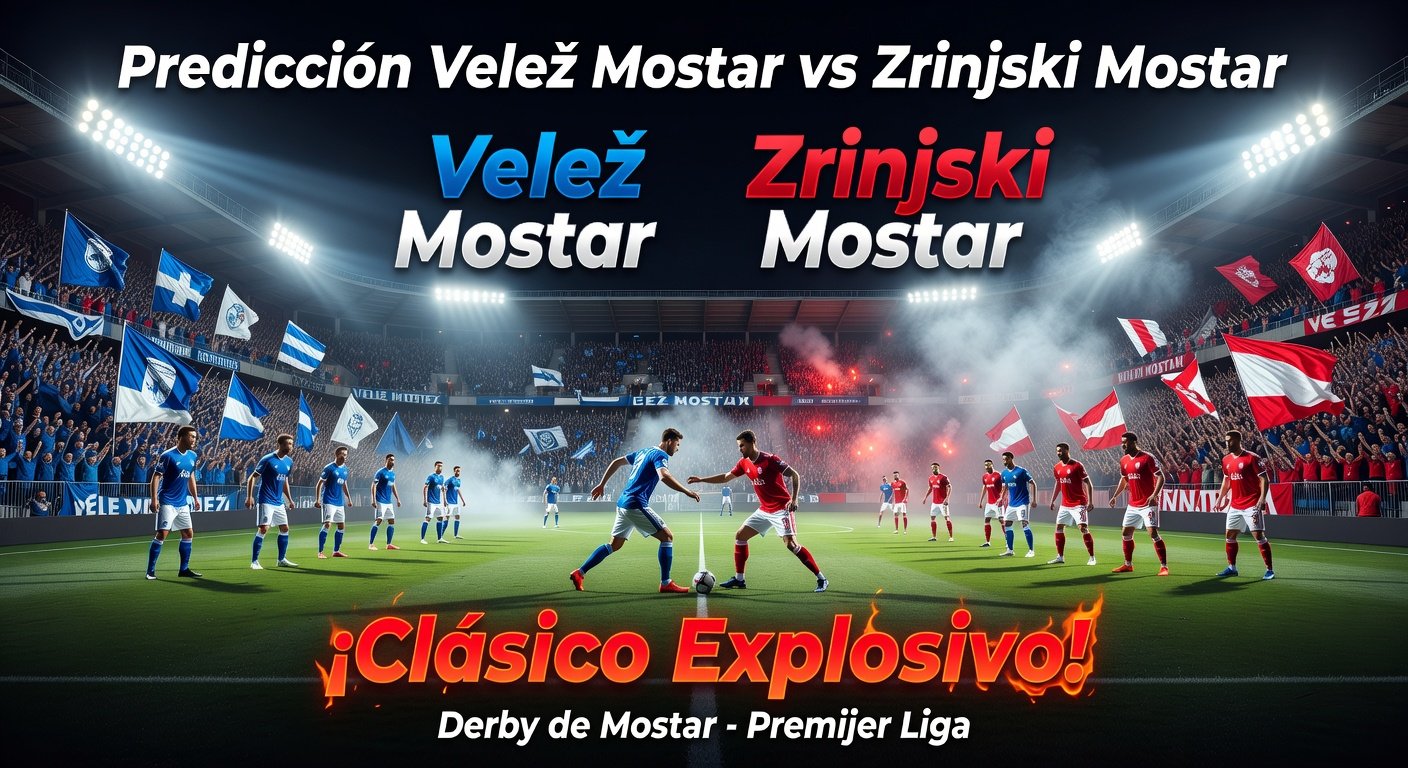 Velež vs Zrinjski Pronóstico / Prediction
