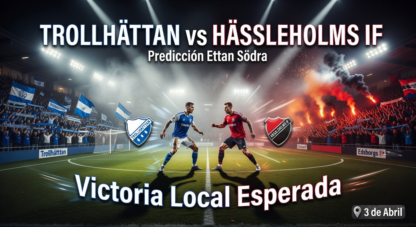Trollhättan vs Hässleholms IF Pronóstico / Prediction