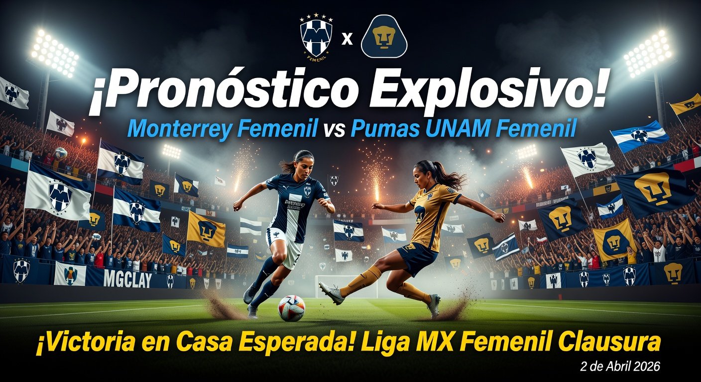 Monterrey W vs Pumas UNAM W Pronóstico / Prediction