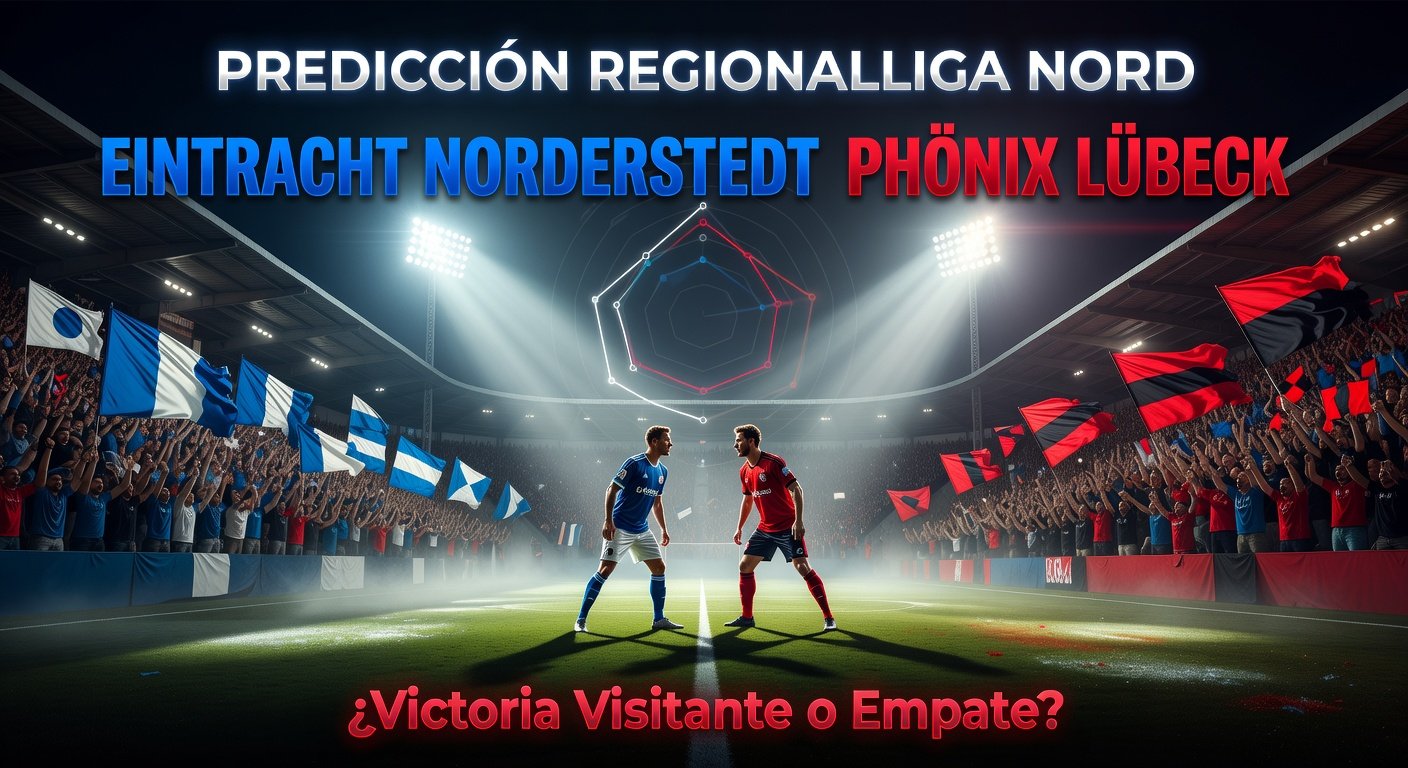 Eintracht Norderstedt vs Phönix Lübeck Pronóstico / Prediction