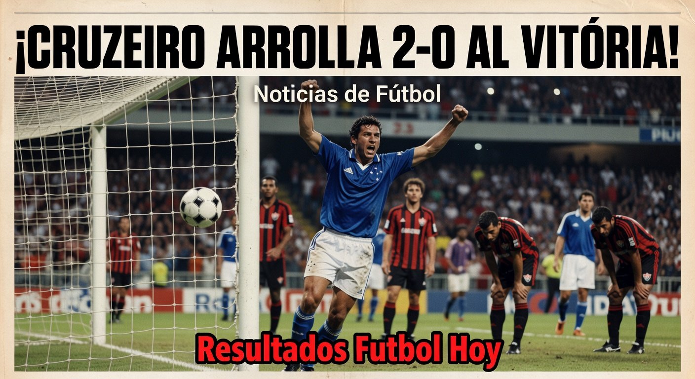 Cruzeiro 1-0 Vitoria in Brazilian Serie A (BBC Sport)