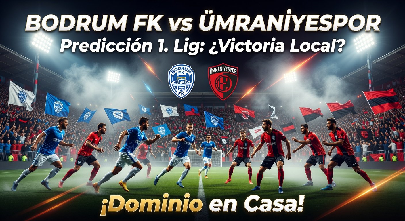 Bodrum FK vs Ümraniyespor Pronóstico / Prediction