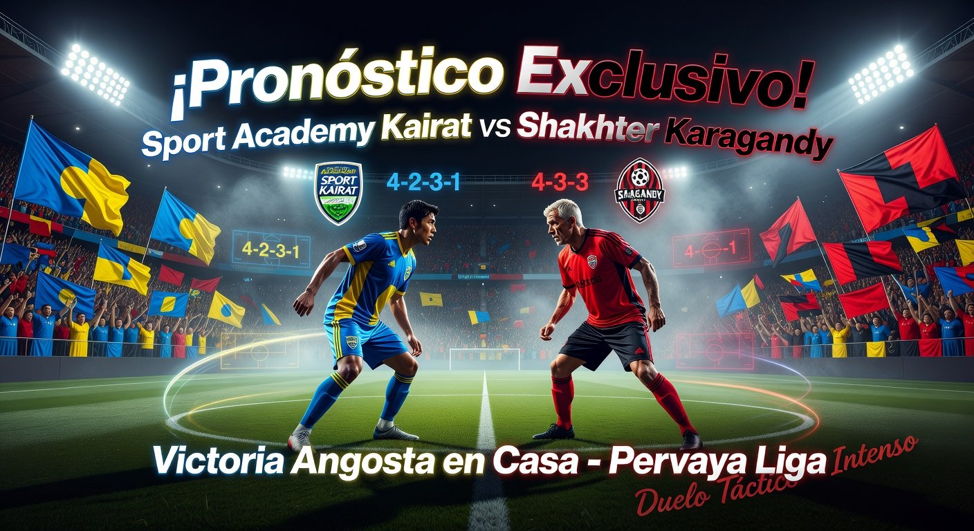 Sport Academy Kairat vs Shakhter Karagandy Pronóstico / Prediction
